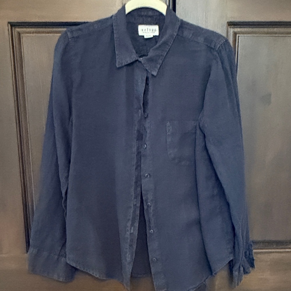 Velvet Button Down - image 1